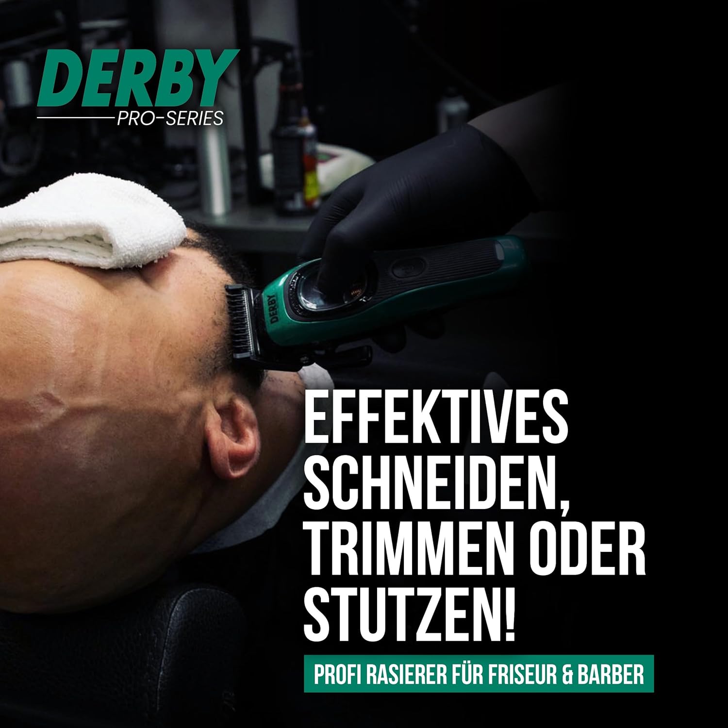 Professional Men's Electric Razor for Hair & Beard (10,000 RPM) - Men's Hair Trimmer & Beard Trimmer for Hairdressers & Barbers - Hair Trimmer & Beard Trimmer - Men's Razor