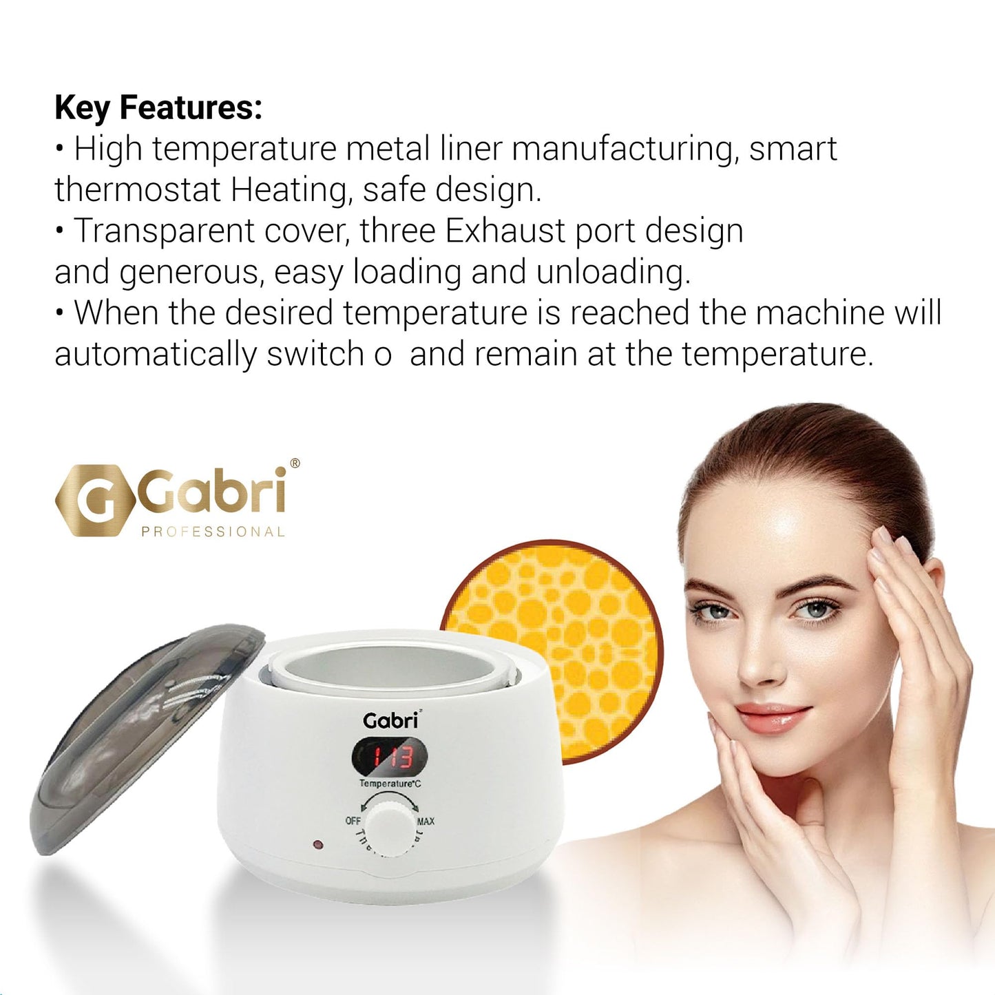 Gabri Wax Heater - Gabri - Professional Barber Supplies UK | BarberWorld