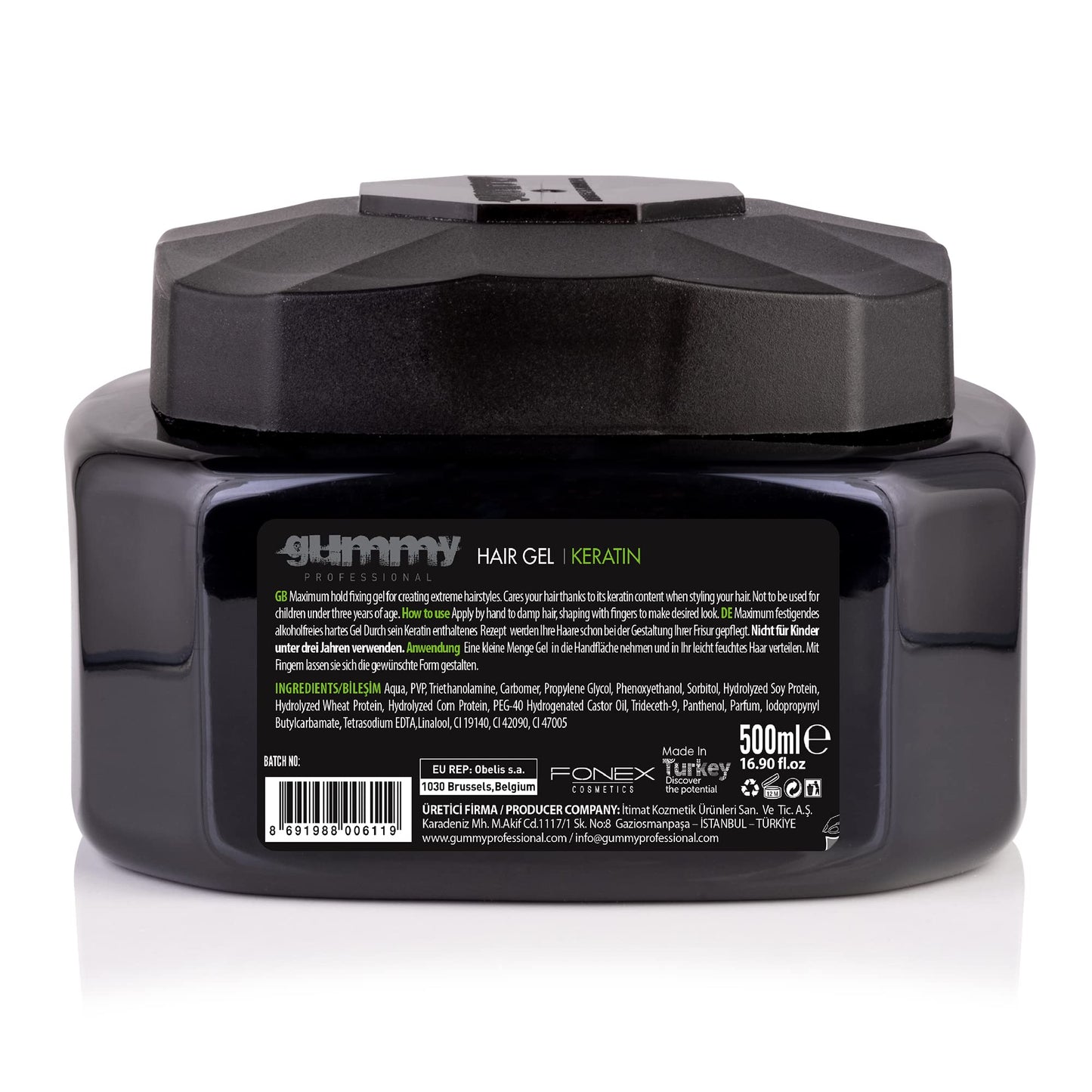 Gummy Hair Gel Maximum Hold 220ml