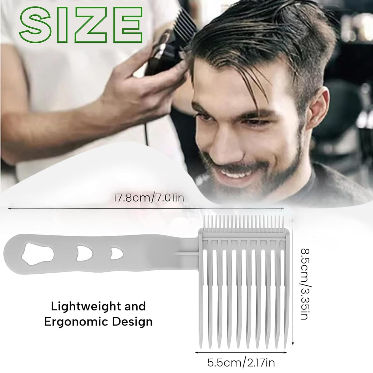 Blend Friend Fade Comb 2pc Set – Barber Fading Tool