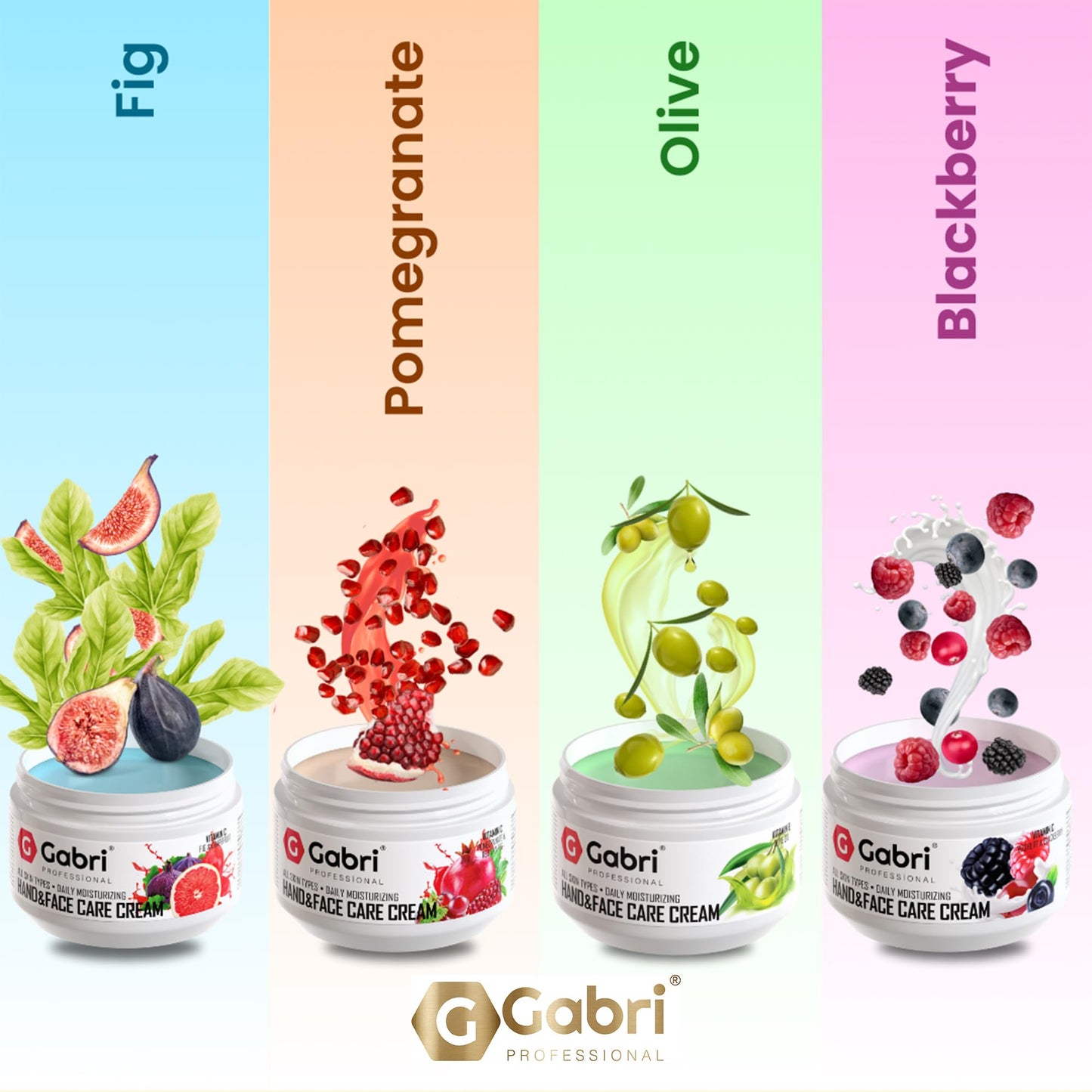 Gabri Hand & Face Care Cream 2in1 300ml - Gabri - Professional Barber Supplies UK | BarberWorld