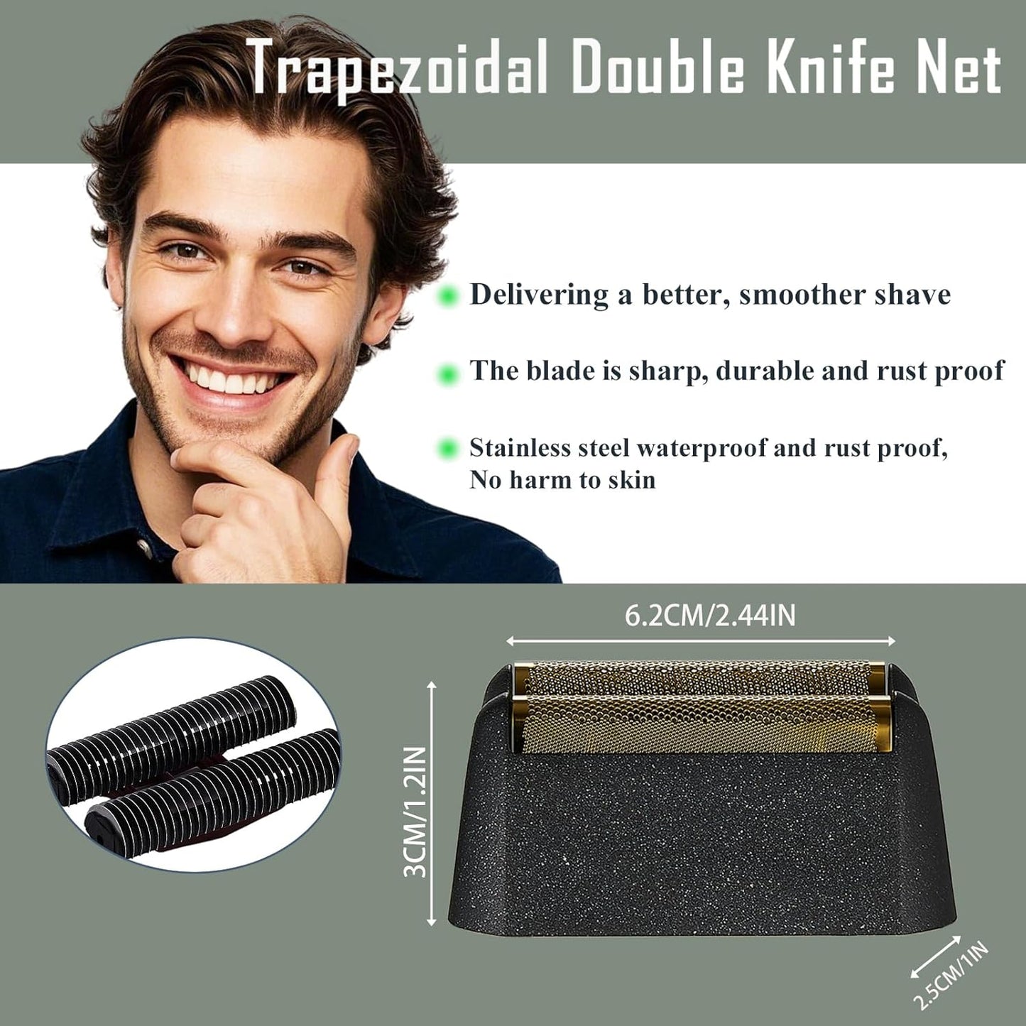 Wahl 7043 Replacement Foils & 5 Series Cutting Blades 1pk