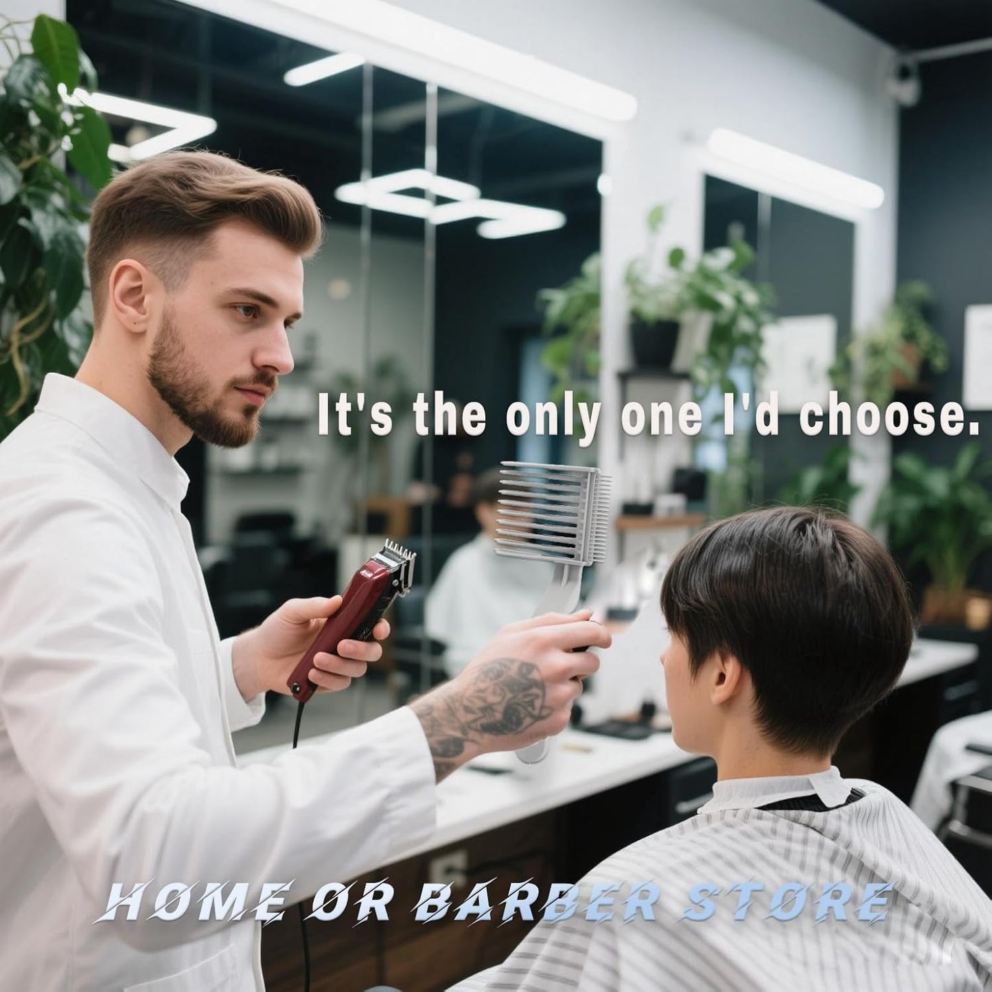 Blend Friend Fade Comb 2pc Set – Barber Fading Tool