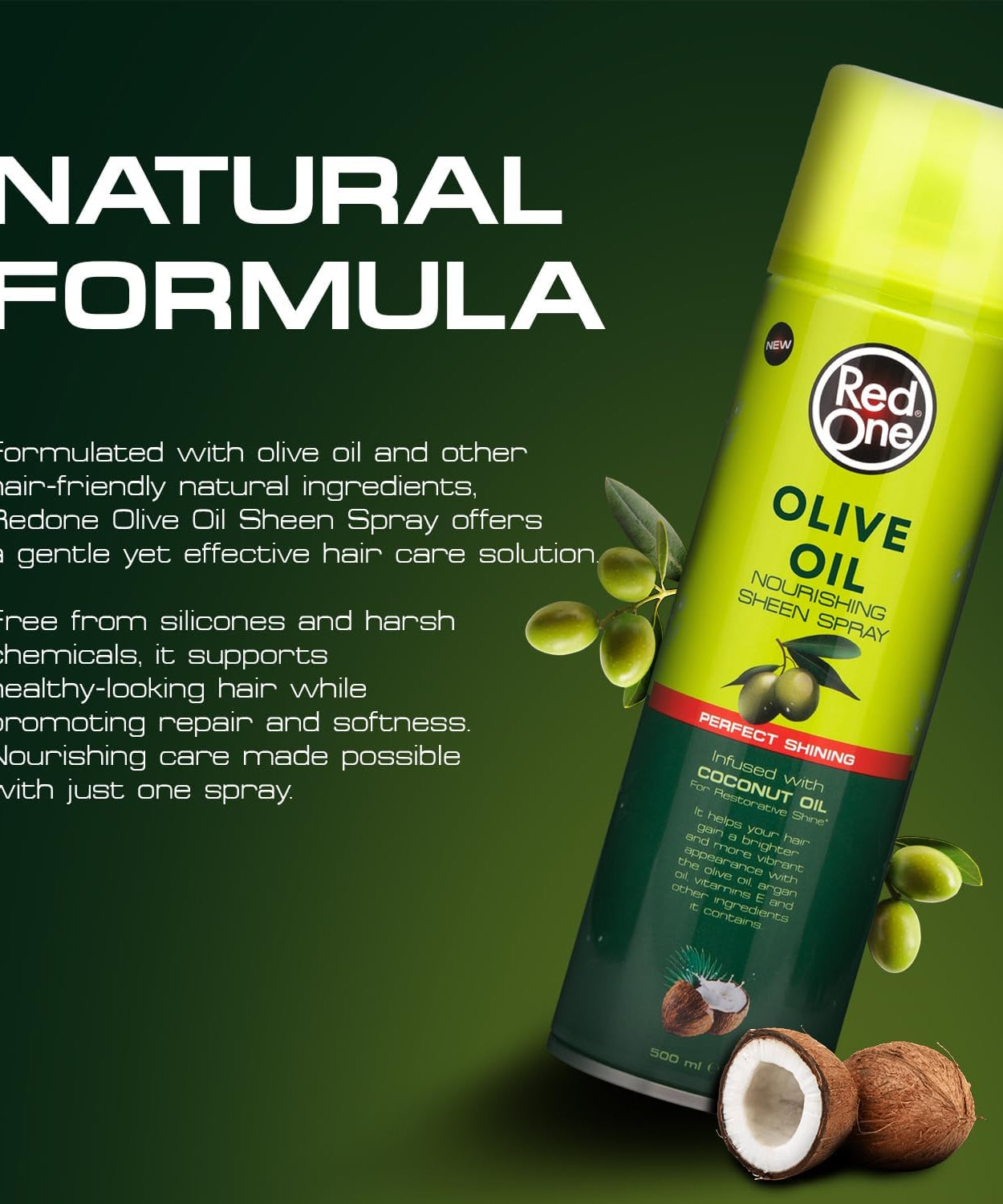 Redone Olive Oil Sheen Spray 500 ML