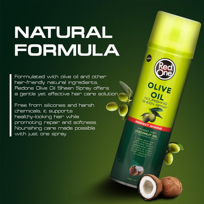 RedOne Olive Oil Sheen Spray 500ml