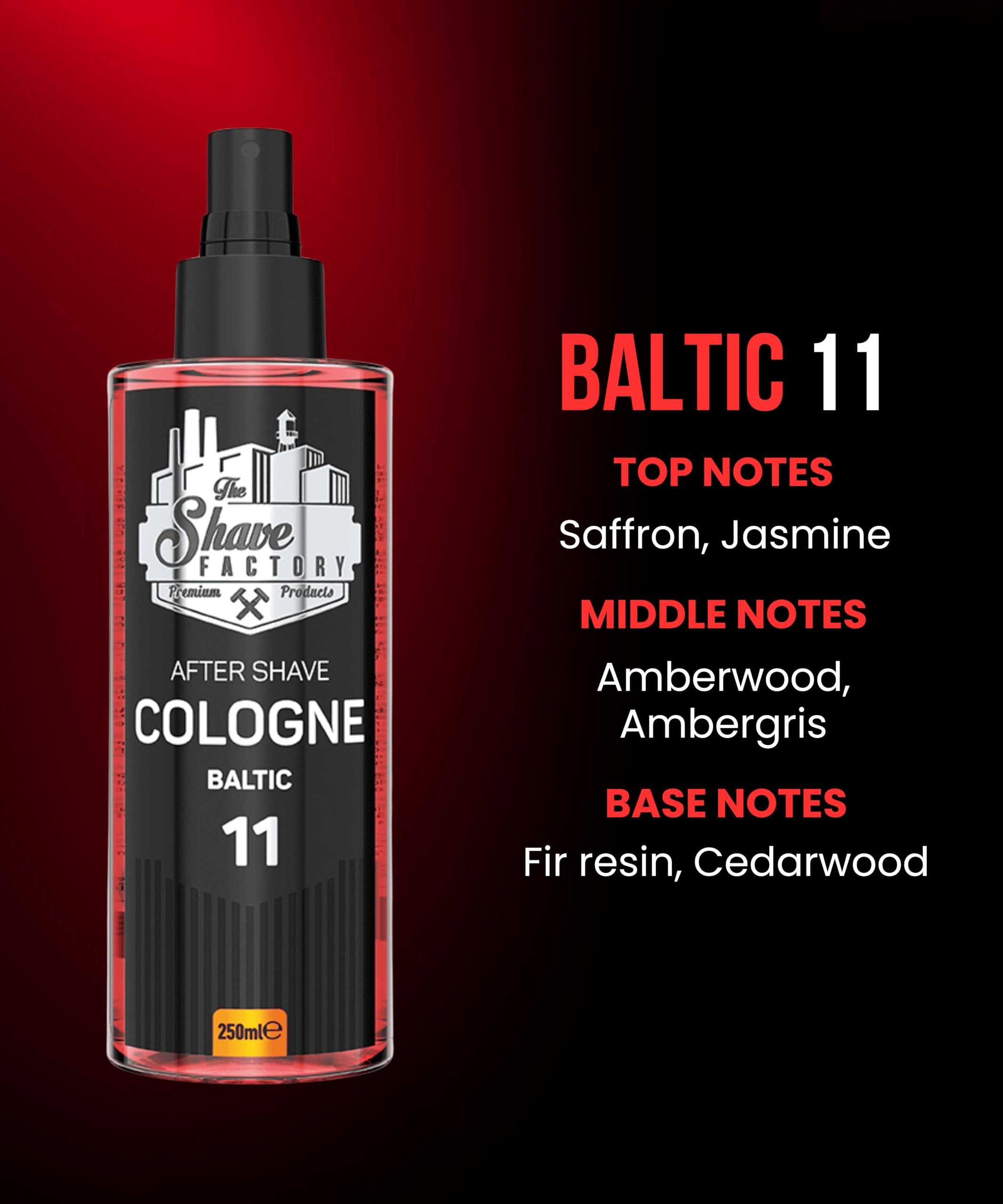 The Shave Factory After Shave Cologne Series 250 ML