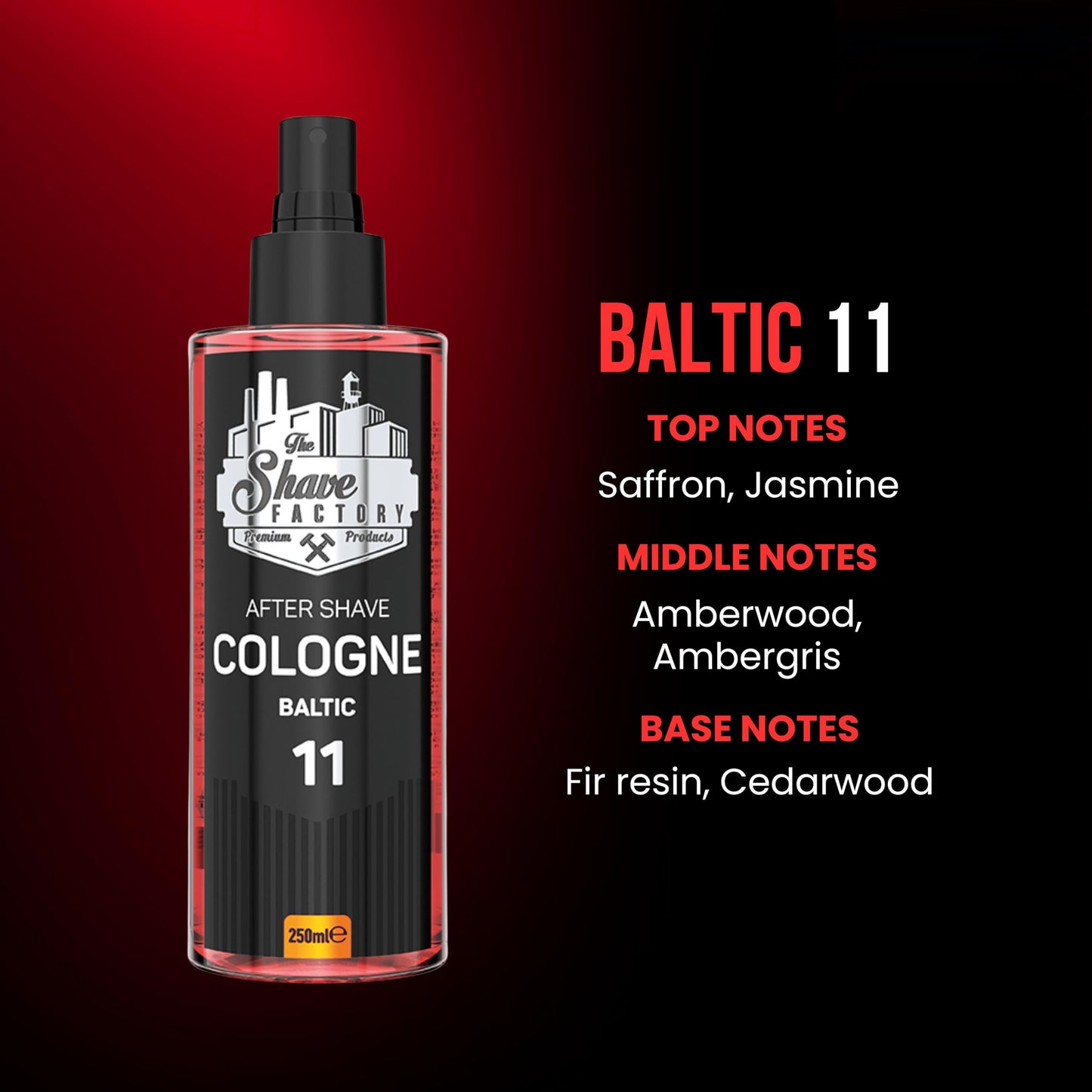 The Shave Factory After Shave Cologne Series 250ml