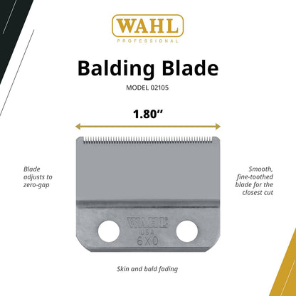 Wahl Balding 6X0 Shearing Blade Silver