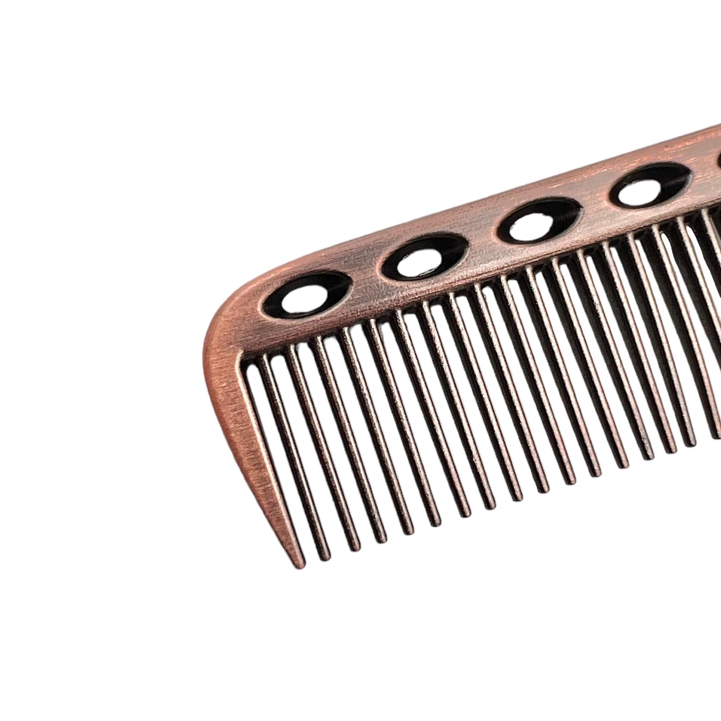 Gabri Gold Metal Flat Top Comb 21cm Anti-Static Heat Resistant
