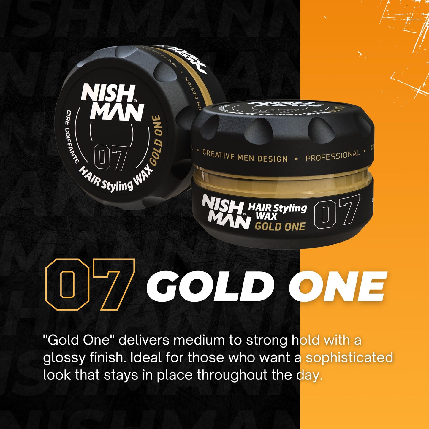 Nishman Hair Styling Wax Series 150ml