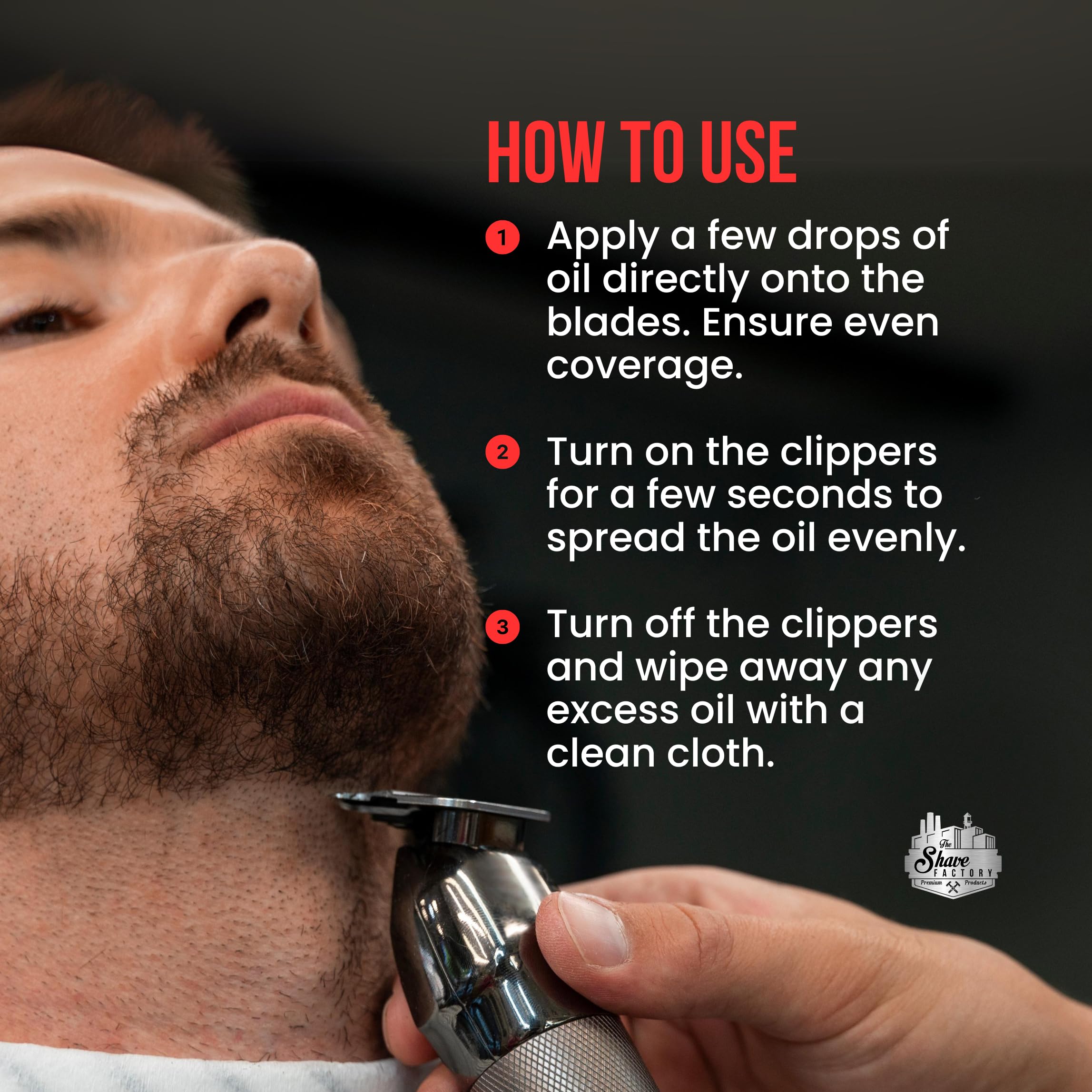 The Shave Factory Clipper Oil 3-in-1 150 ml | Machine Oil |