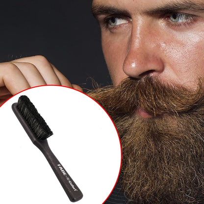 Gabri Men's Grooming Beard and Fade Brush