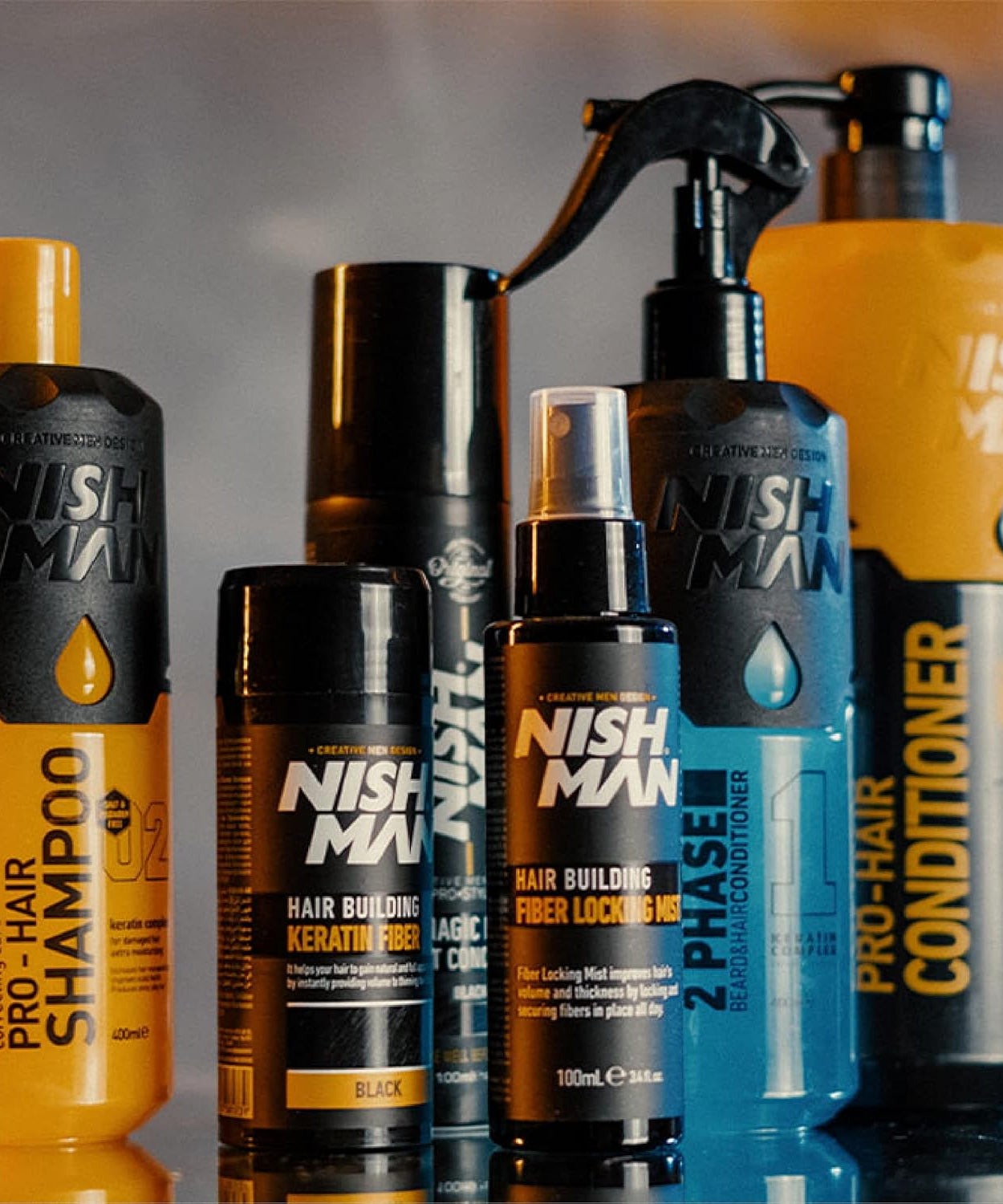 NISHMAN Beard & Moustache Care Oil 75ml -Nish Man- Natural Oil for Hydration, Care, and Style of Beard and Moustache - For a Soft, Healthy, and Shiny Beard