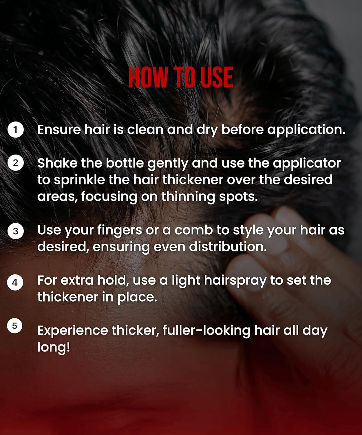 The Shave Factory Hair Building Keratin Fiber Toppik (21gr)