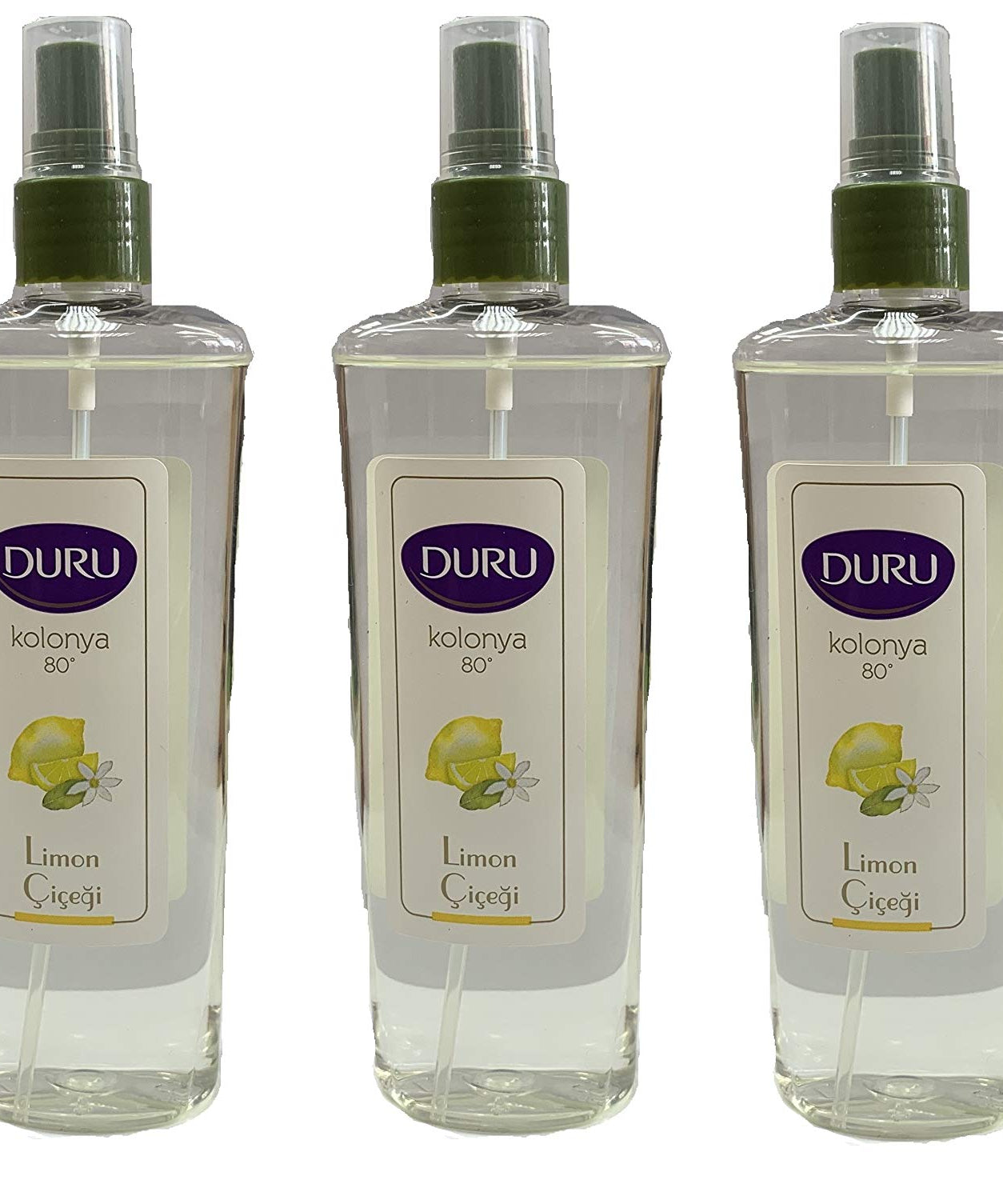 Duru Lemon Cologne Spray Pump Bottle, 150 ml