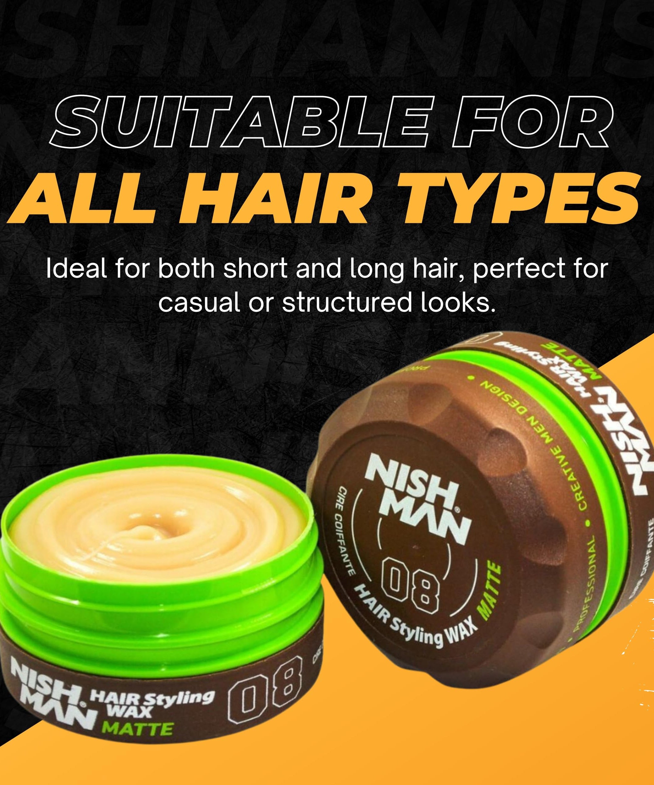 Nishman Hair Styling Wax Series 150 ML