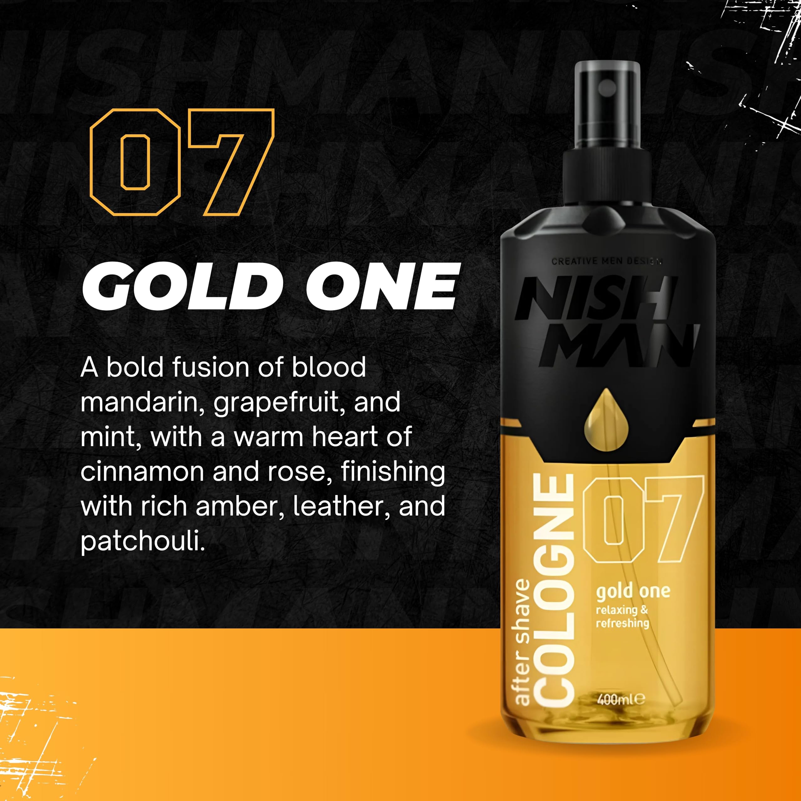 NISHMAN Aftershave Cologne Series