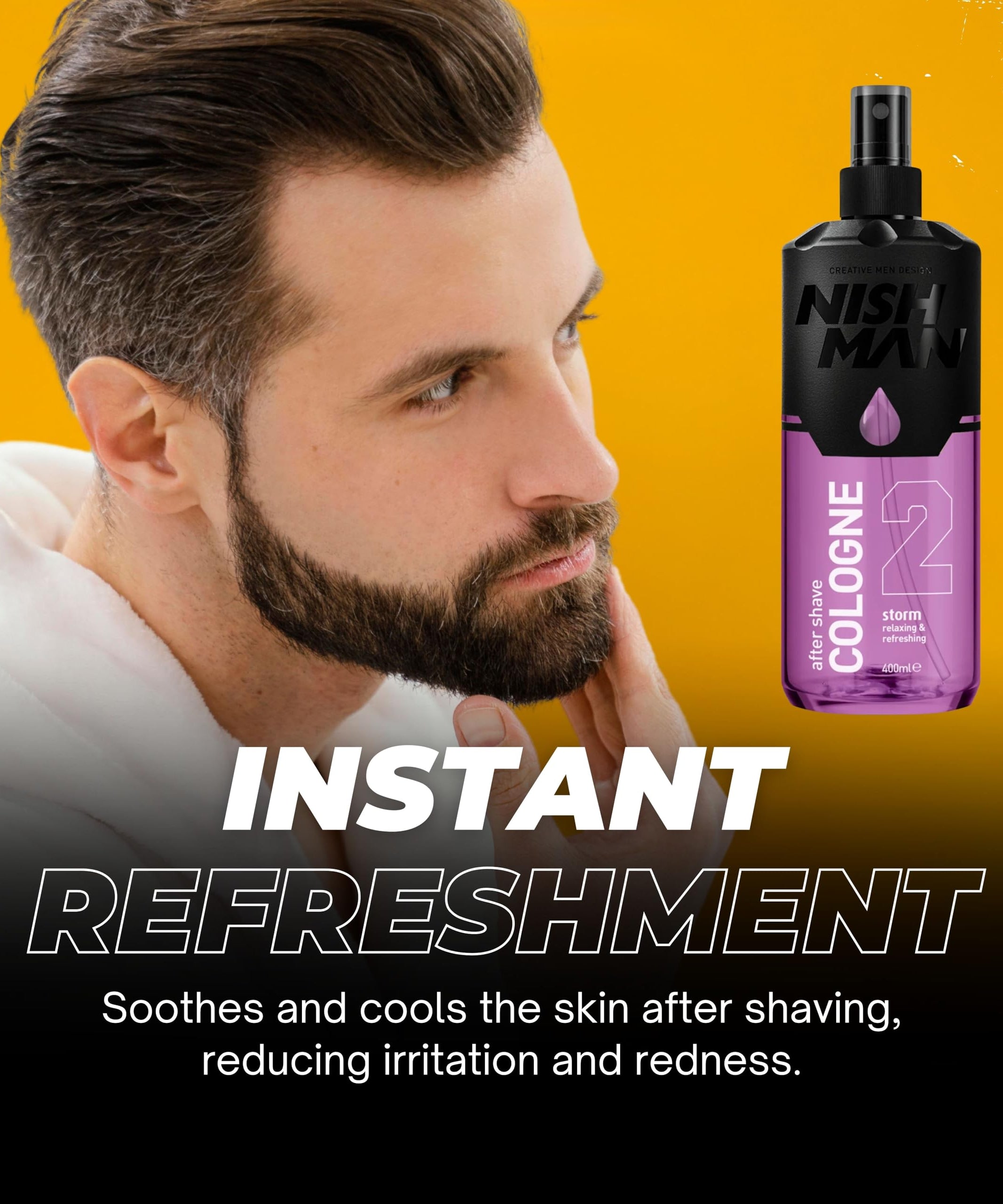 NISHMAN Aftershave Cologne Series