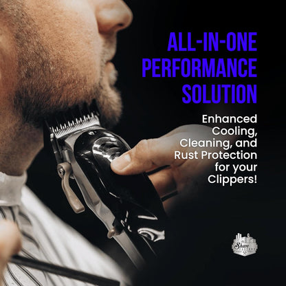 The Shave Factory ClipperCare PLUS+ 6in1 Spray Lemon 500ml