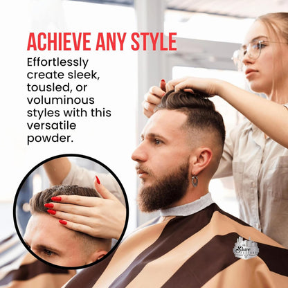 The Shave Factory Ultra Hold Hair Styling Powder Arctic 20g