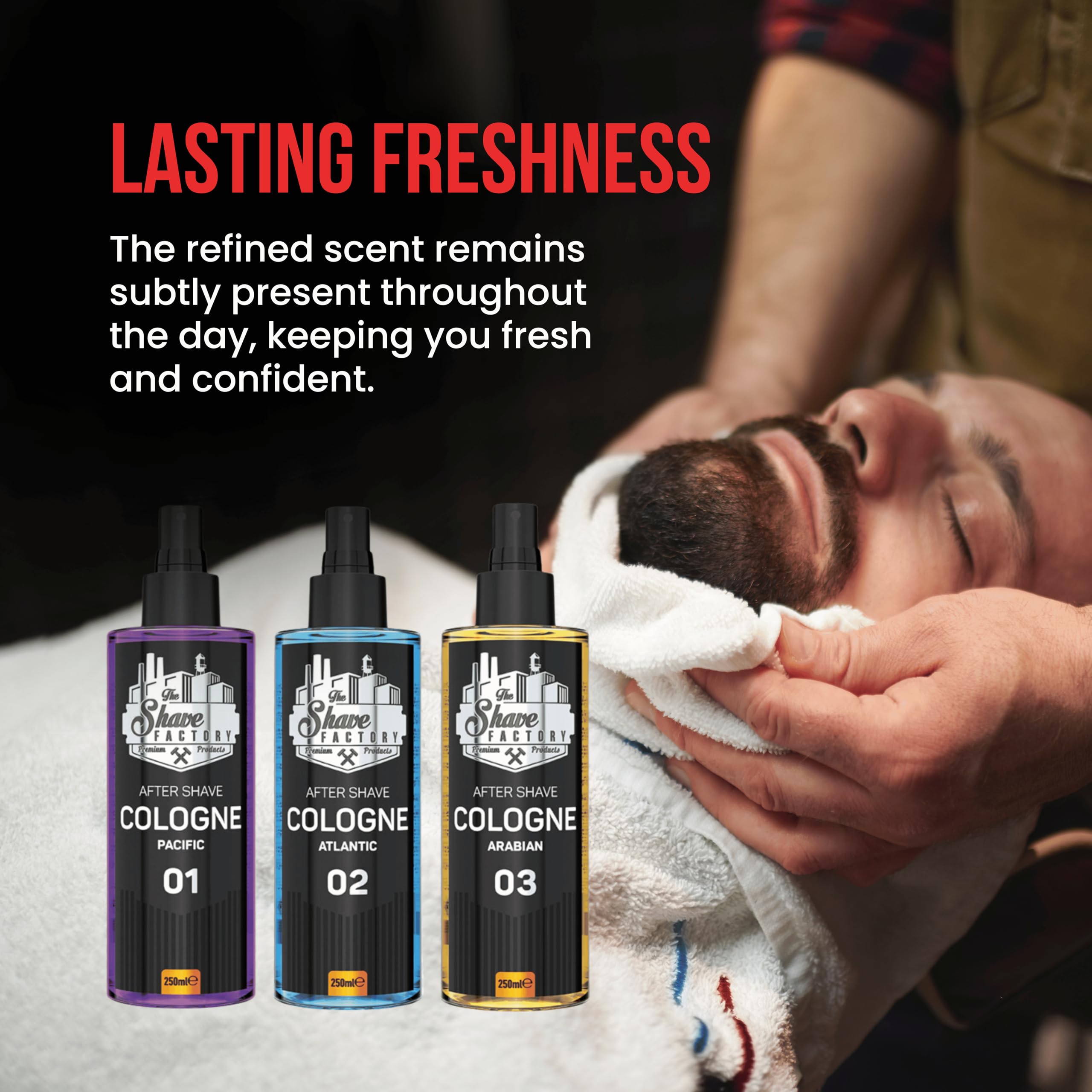 The Shave Factory After Shave Cologne Series 250 ML