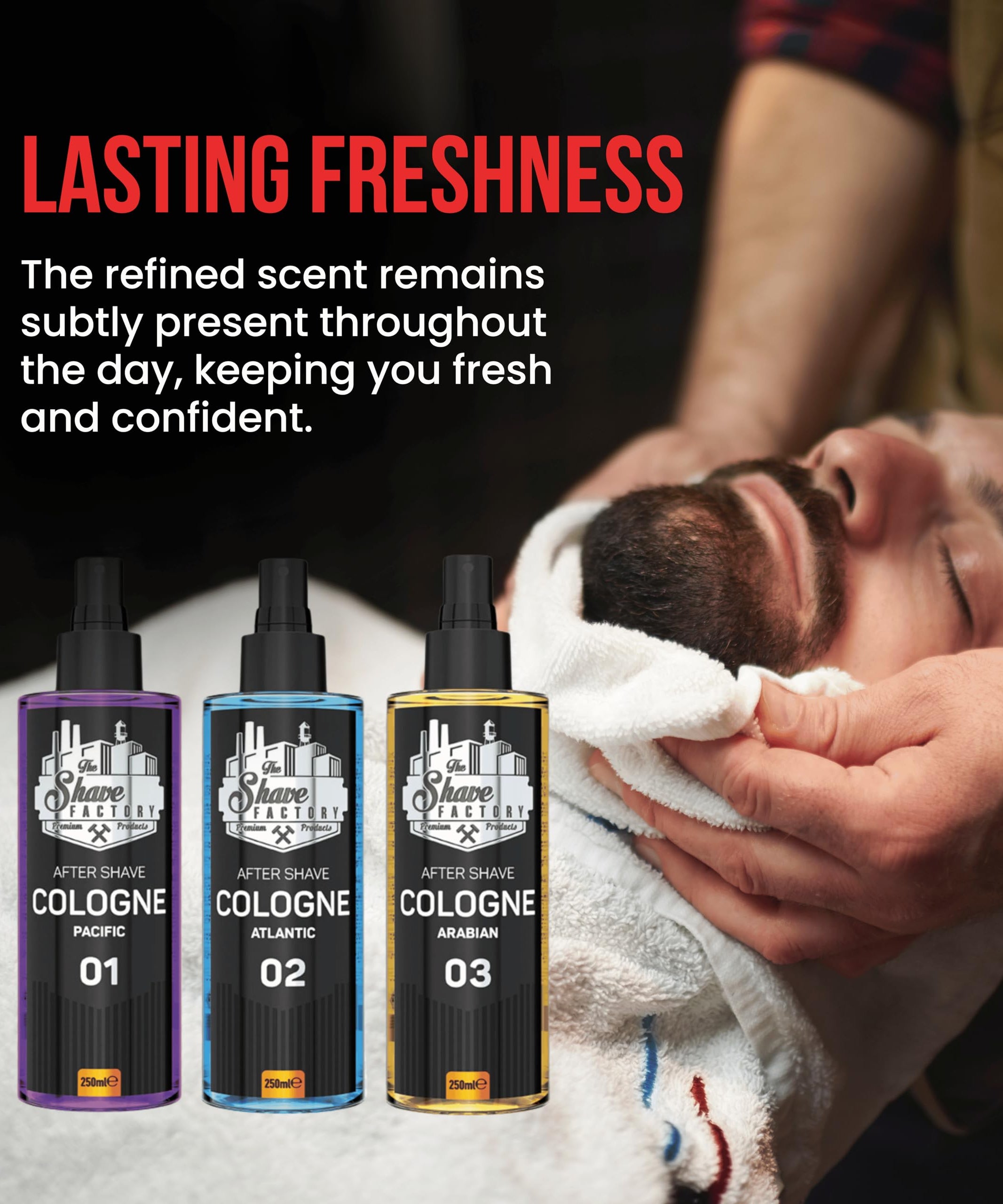 The Shave Factory After Shave Cologne Series 250 ML