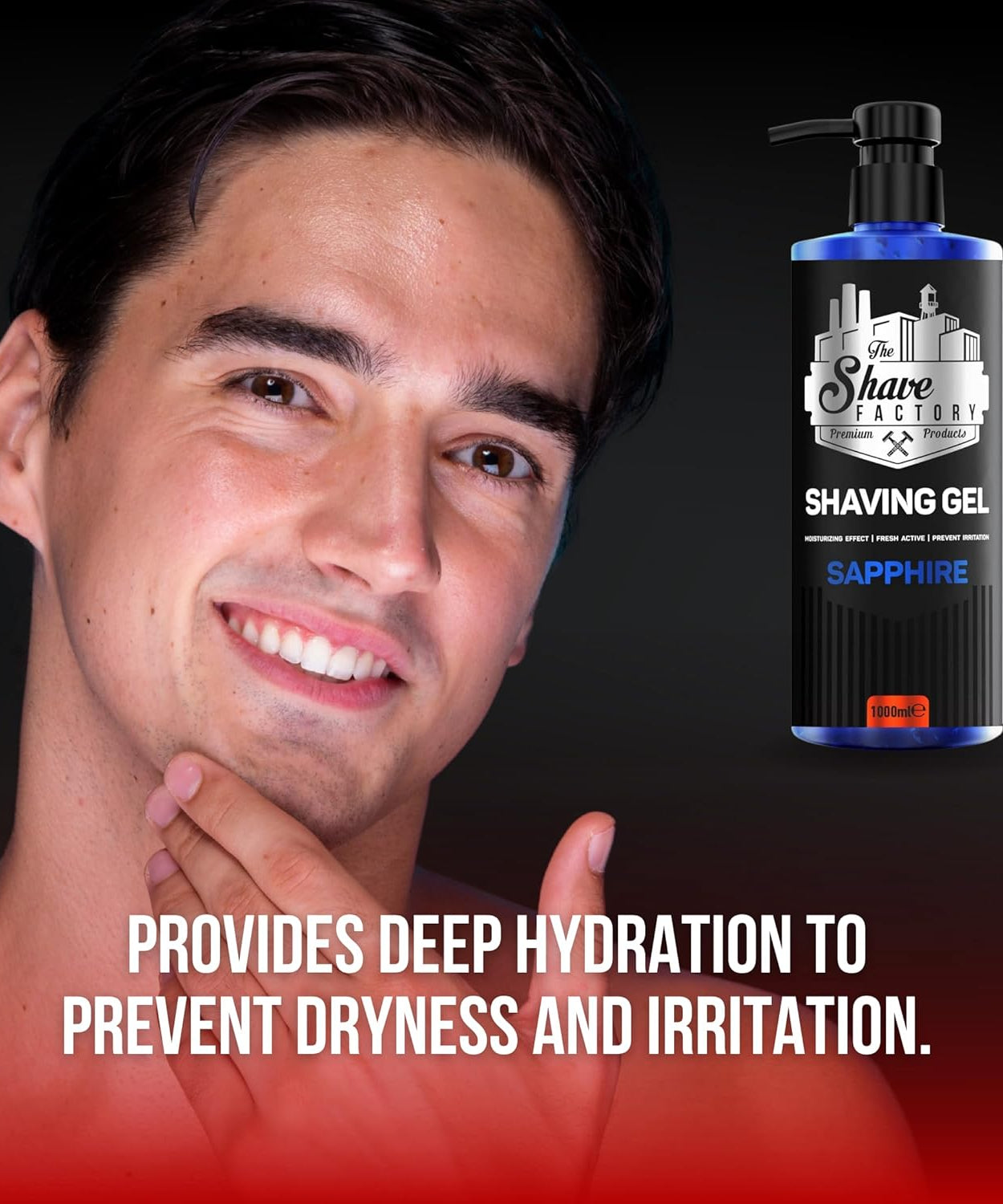 The Shave Factory - Shaving Gel 1500 ML (%50 More)