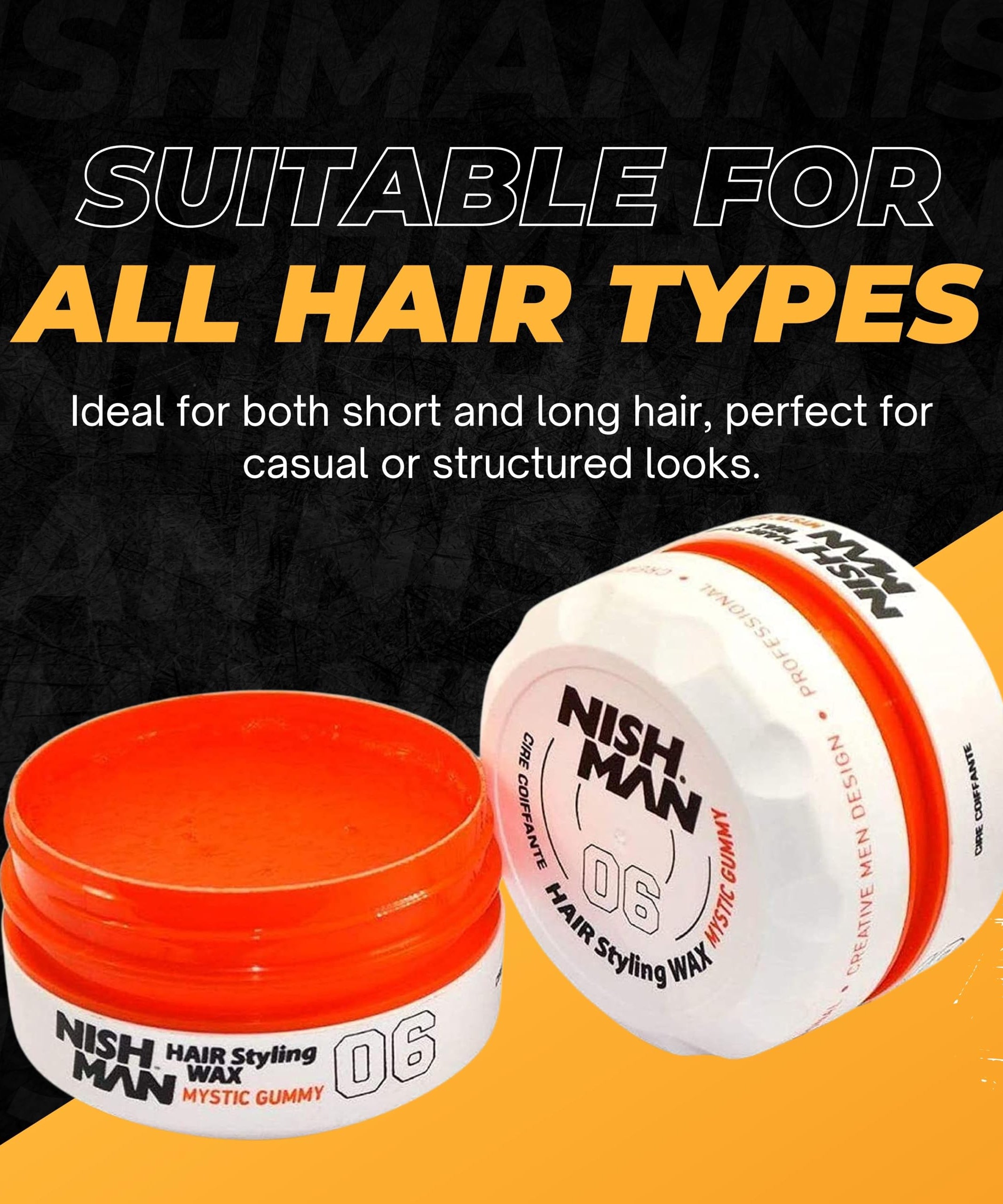 Nishman Hair Styling Wax Series 150 ML