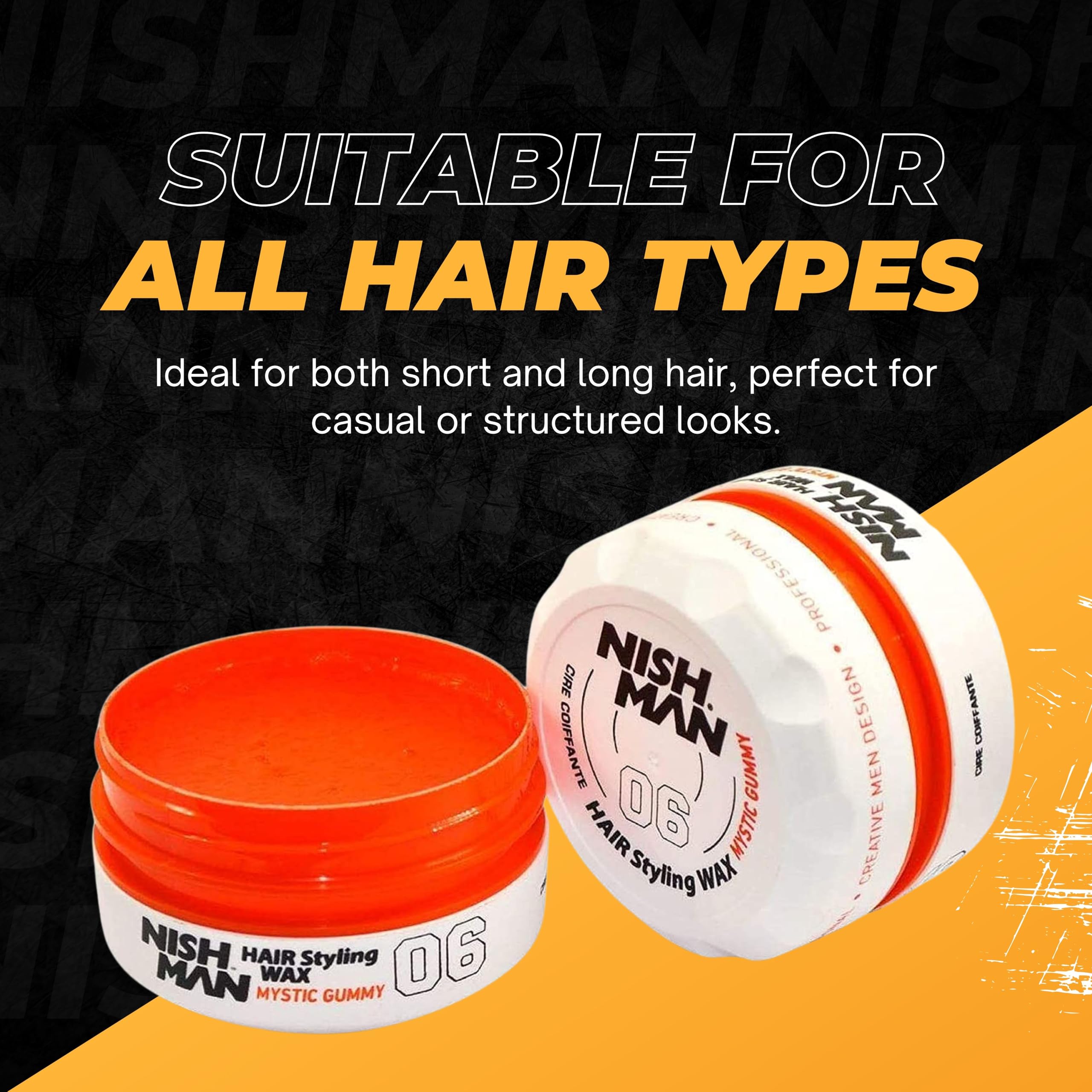 Nishman Hair Styling Wax Series 150 ML