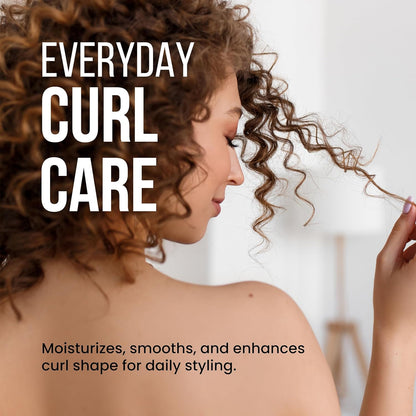 THE SHAVE FACTORY Curl Cream 400ml – Curl Defining & Anti-Frizz Styling Cream for Natural Curls and Waves – Hydrating Leave-In Curl Enhancer with Nourishing Oils – Lightweight Daily Curl Cream