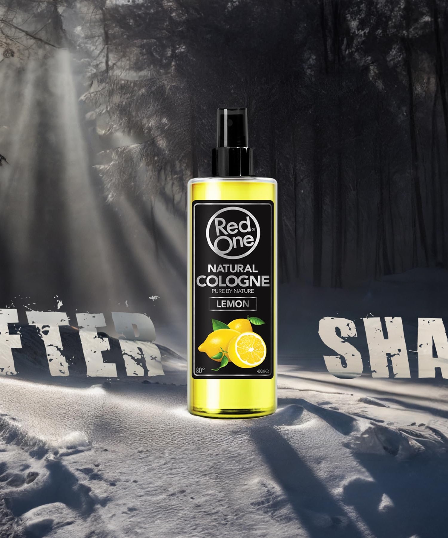 Redone Aftershave Natural Barber Spray Cologne 400 ml