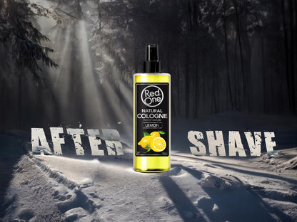 RedOne Aftershave Natural Barber Spray Cologne 400ml