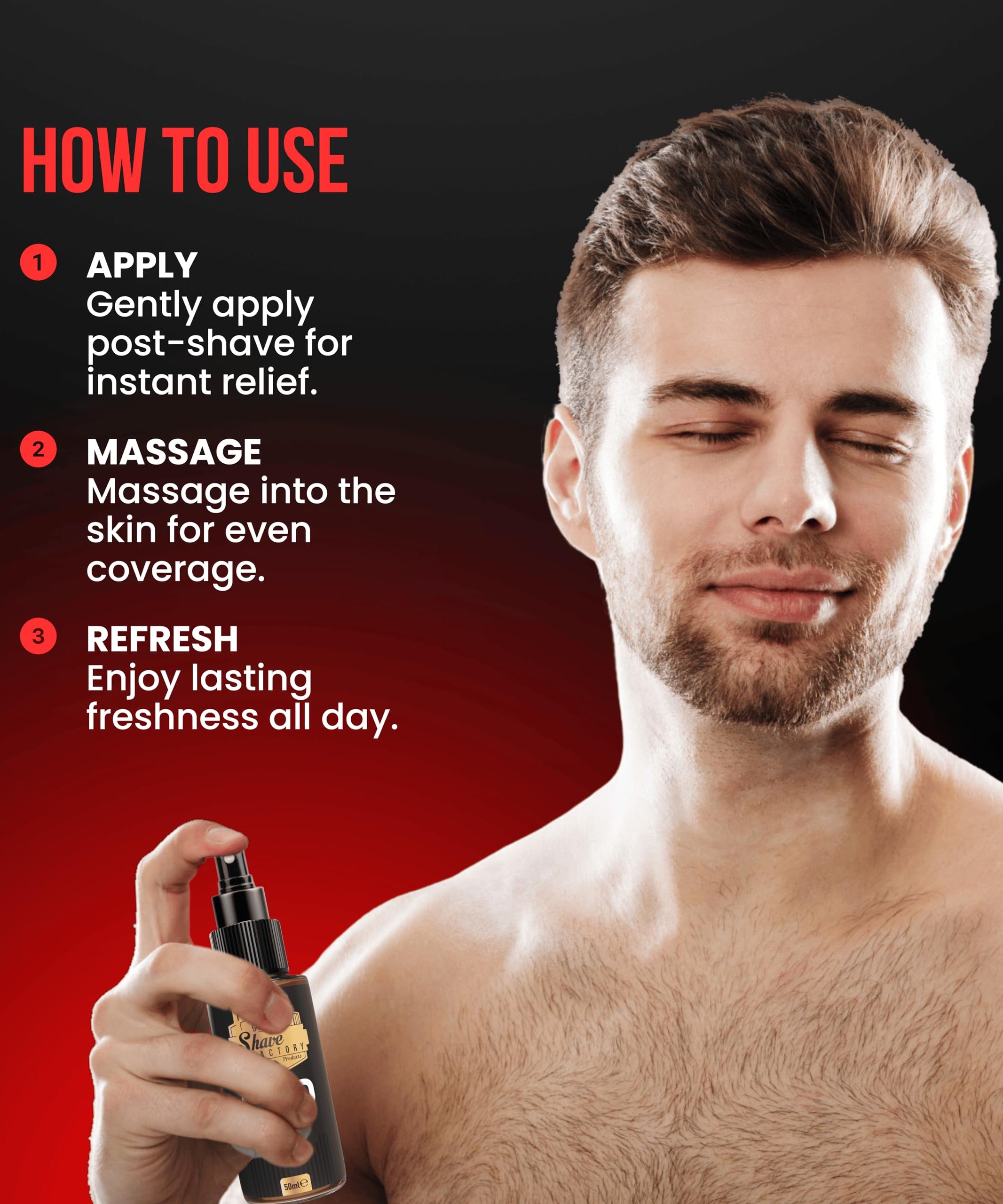 The Shave Factory After Shave Cologne Series 250 ML