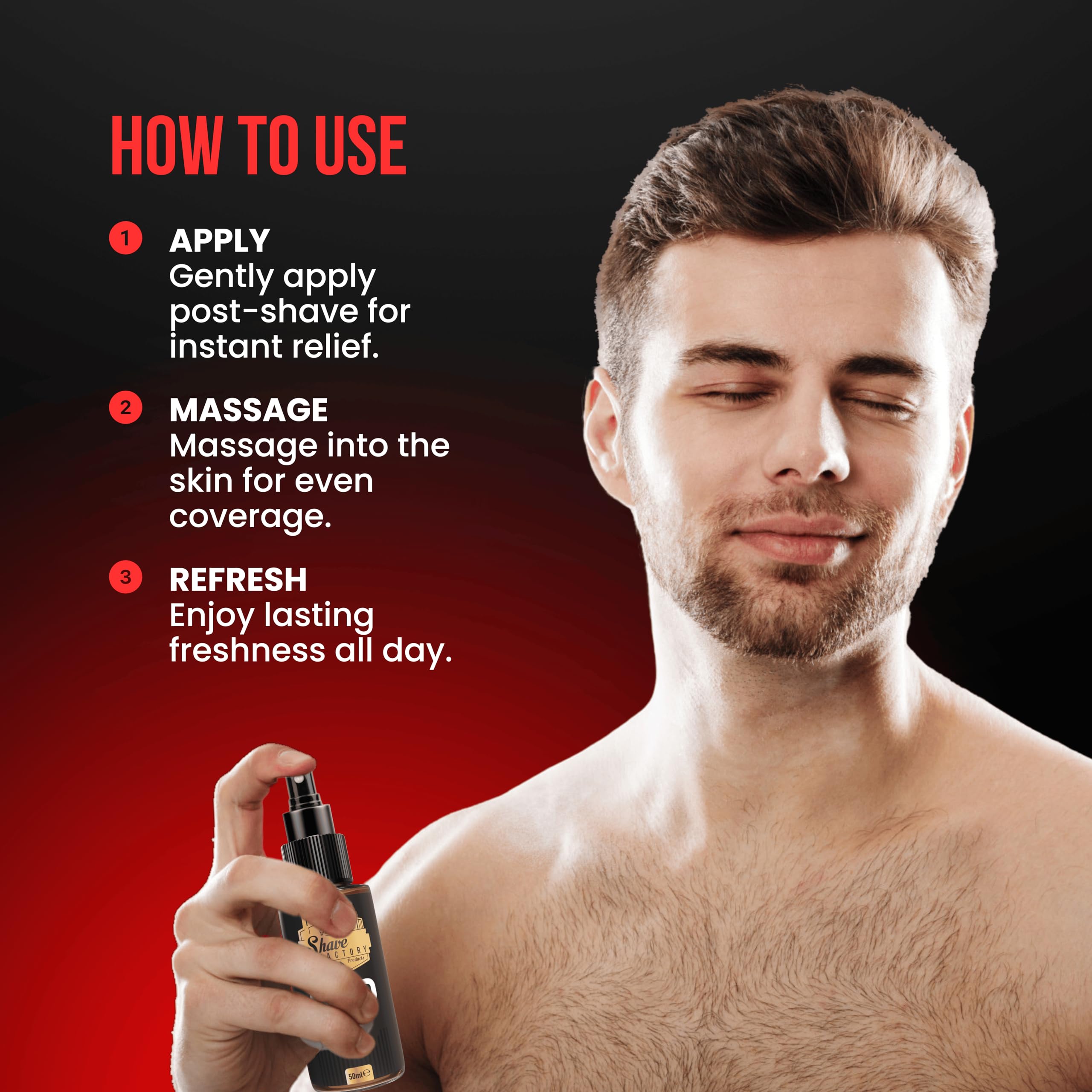 The Shave Factory After Shave Cologne Series 250 ML