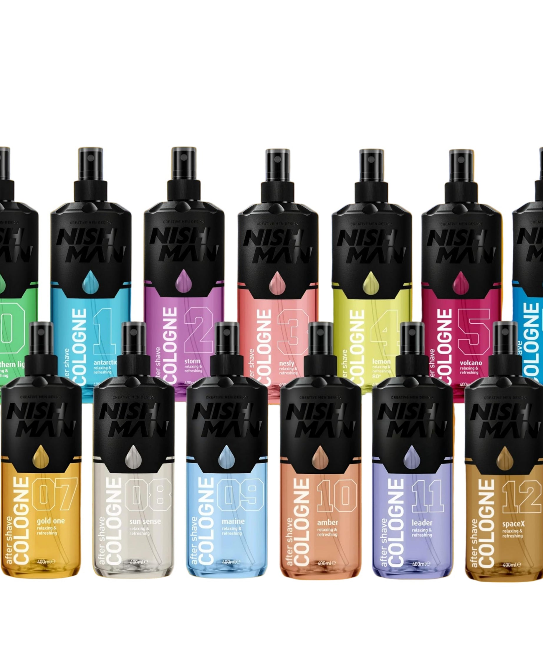 NISHMAN Aftershave Cologne Series
