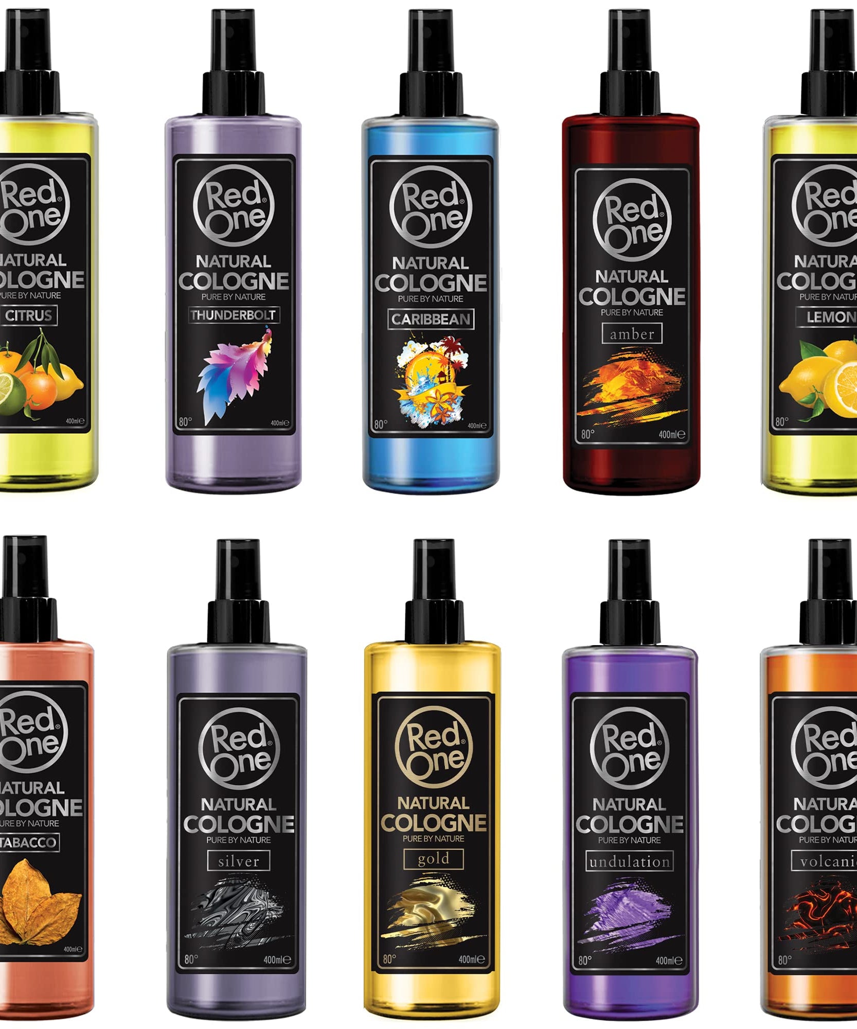 Redone Aftershave Natural Barber Spray Cologne 400 ml