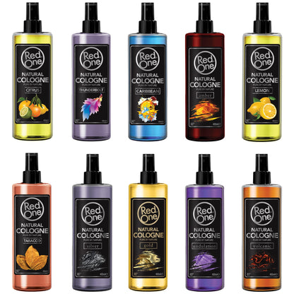 RedOne Aftershave Natural Barber Spray Cologne 400ml