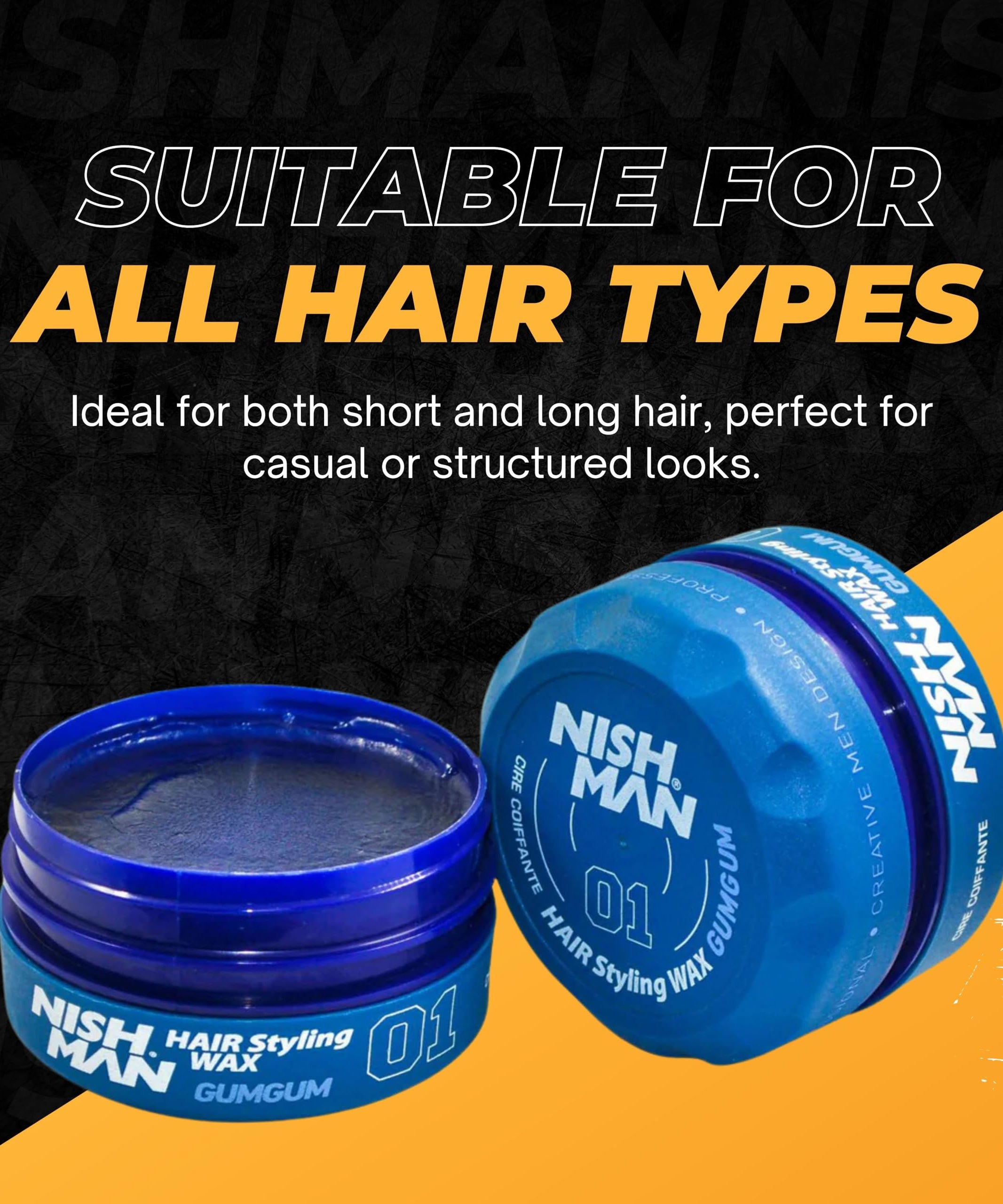 Nishman Hair Styling Wax Series 150 ML