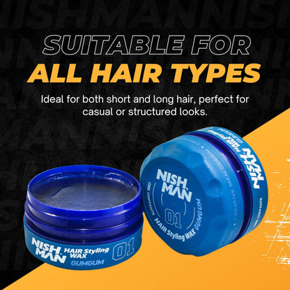 Nishman Hair Styling Wax Series 150ml