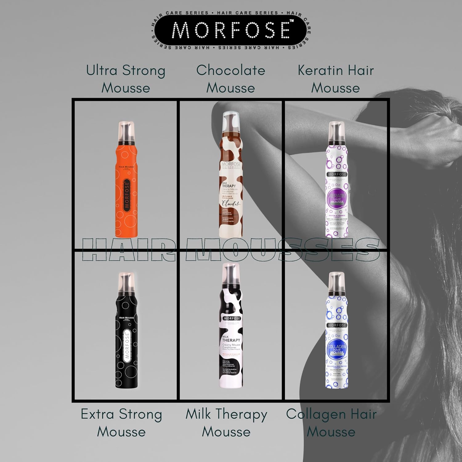Morfose Milk Therapy Creamy Hair Mousse 200 ml