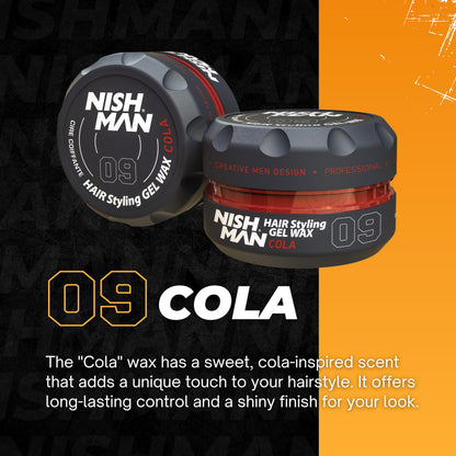 Nishman Hair Styling Wax Series 150ml