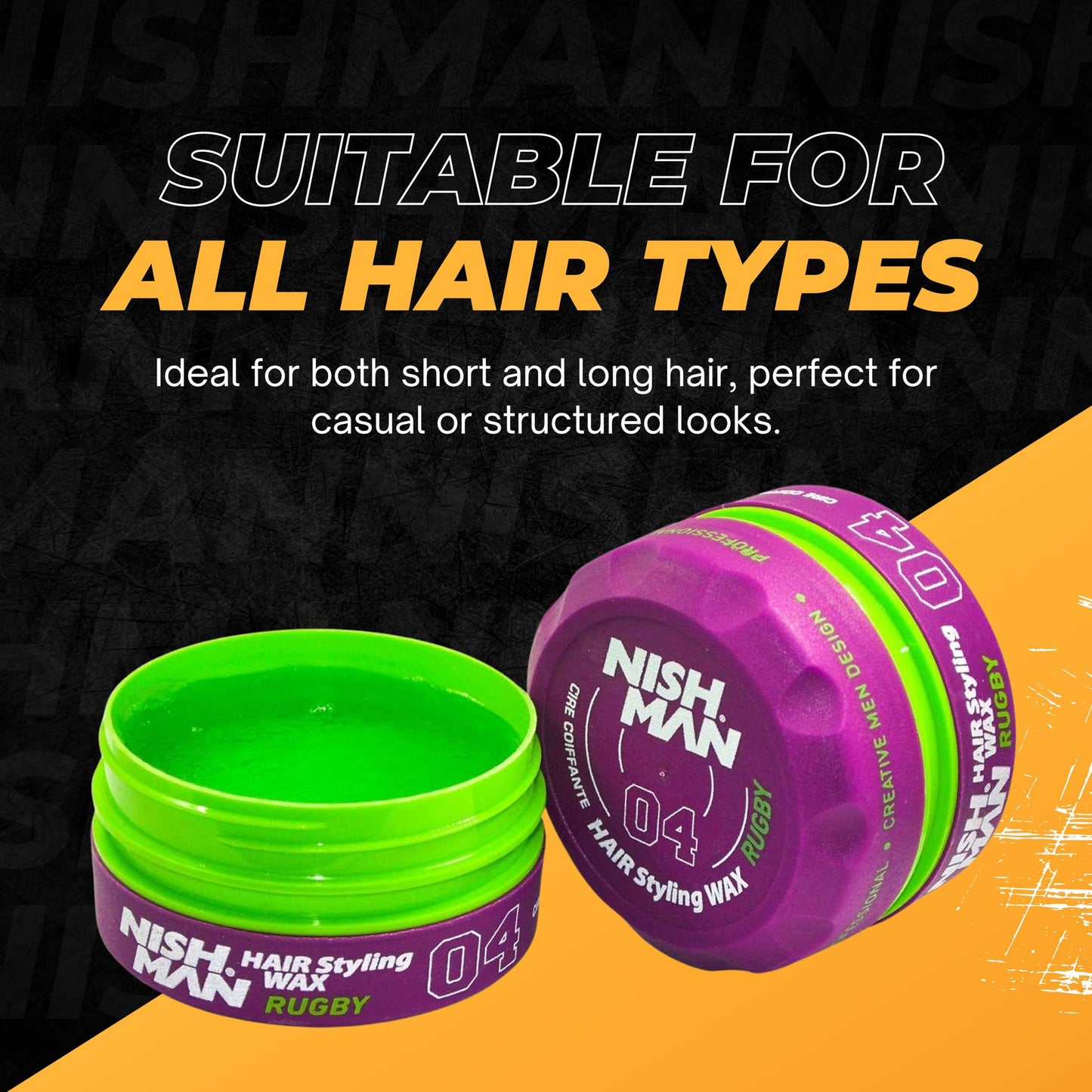 Nishman Hair Styling Wax Series 150ml