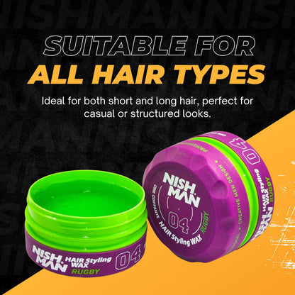Nishman Hair Styling Wax Series 150ml