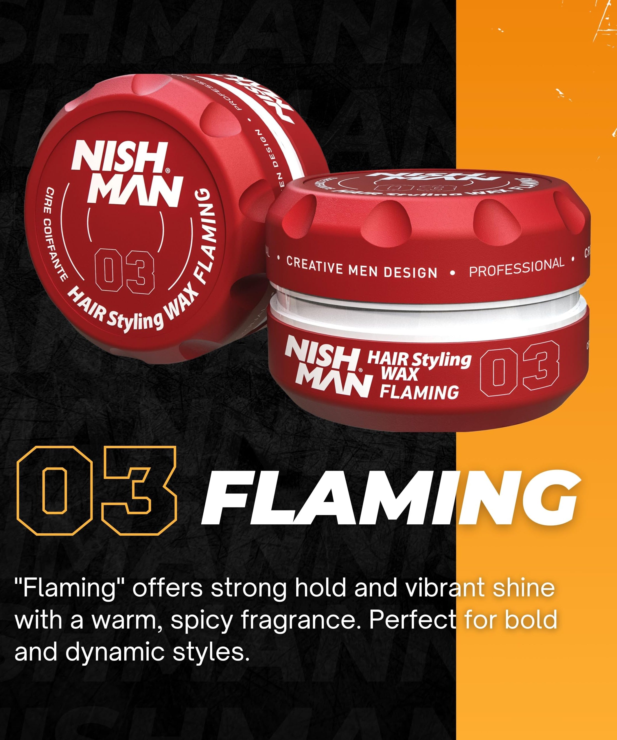 Nishman Hair Styling Wax Series 150 ML