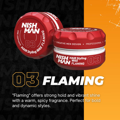 Nishman Hair Styling Wax Series 150ml