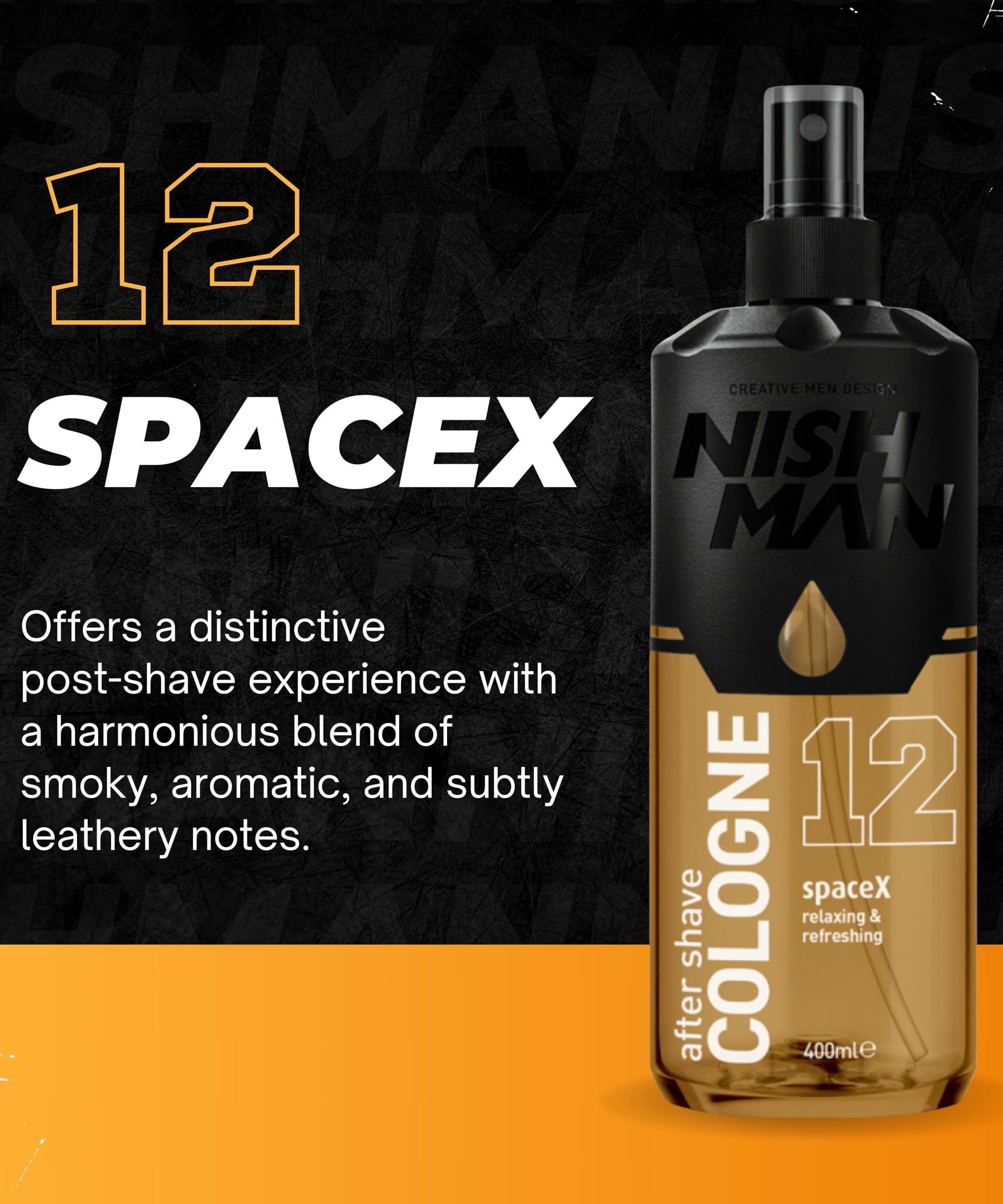 NISHMAN Aftershave Cologne Series