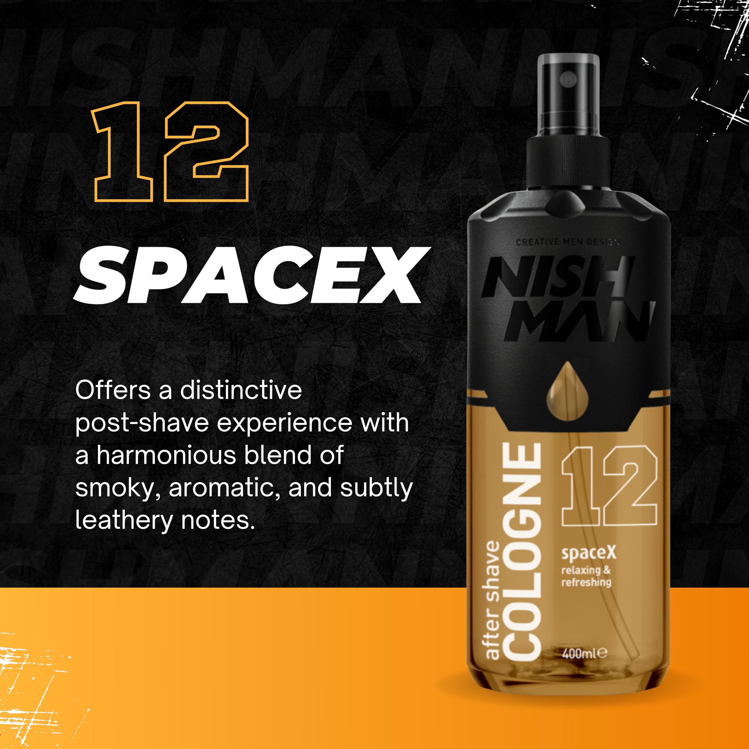 NISHMAN Aftershave Cologne Series