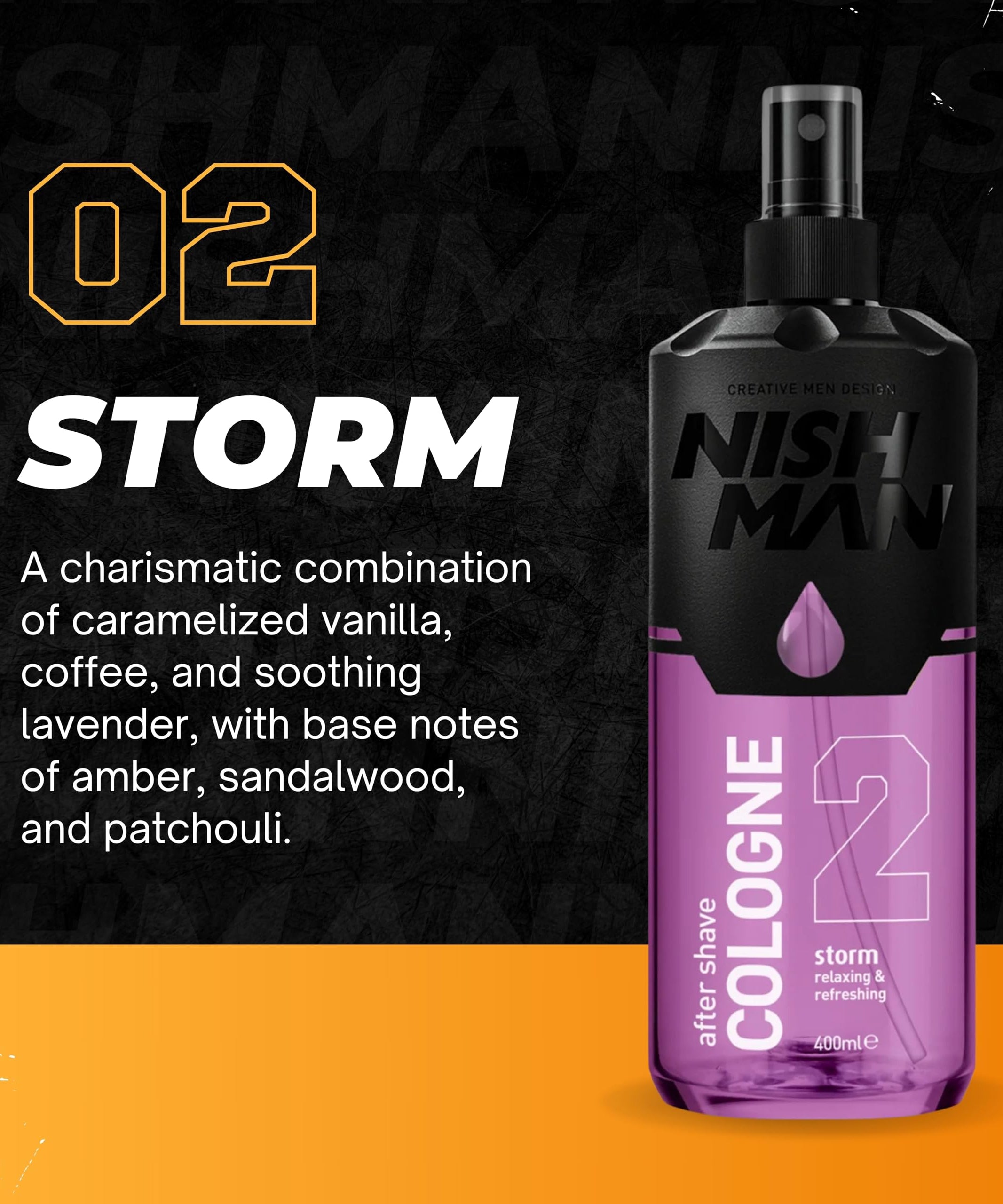 NISHMAN Aftershave Cologne Series