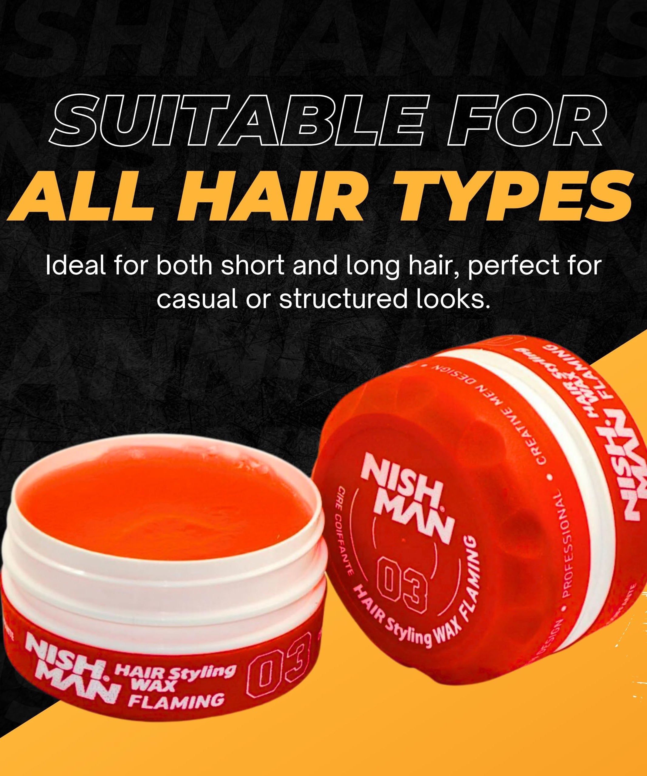 Nishman Hair Styling Wax Series 150 ML