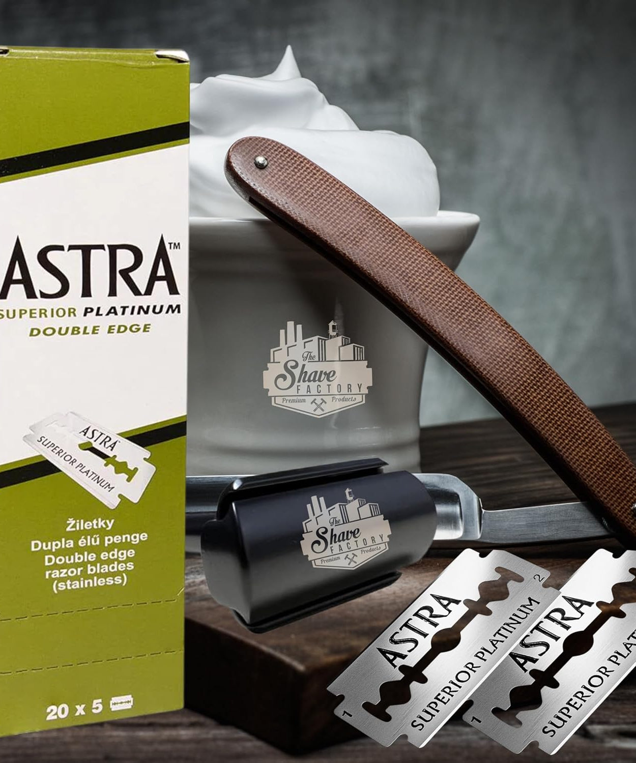 Astra Superior Platinum Double Edge Razor Blades X 100